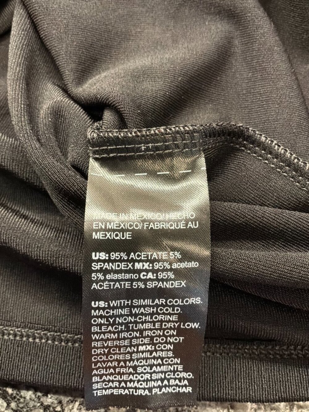 NWT Chico's classic Travelers black dress Chico's size 1 (Medium) packable - Picture 8 of 8